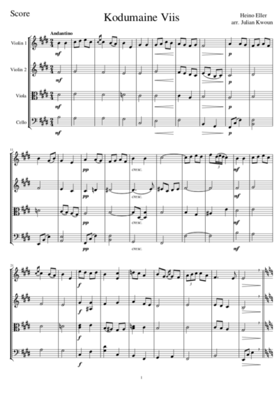 Heino Eller - Kodumaine Viis - Image 2